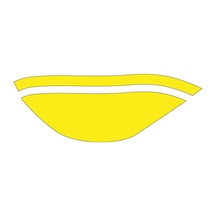 Sevenkardeşler Cg Sarı Ön Çamurluk Ön Sticker