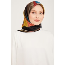 Armine Sura İpek Eşarp 23ka9002 53 Çok Renkli