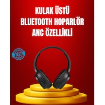 Geniş Frekans Aralıklı Bluetooth Kulak Üstü Kulaklık