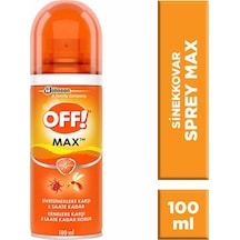 Off Max Sivrisinek ve Kene Kovar Sprey 100 ML