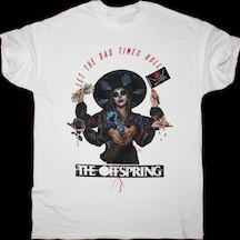 Tarzsokak Babymetal Metal God New Black T-shırt Ön Baskılı Beyaz