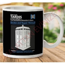 Doctor Who Servis Ve Onarım El Kitabı İki Tarafı Baskılı Kupa Bardak.jpg