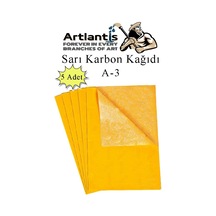 Karbon Kağıdı A3 5 Adet 29,7x42 Cm Renkli Karbon Kağıdı Kopya Kağıdı Transfer Kağıdı