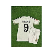 Real Madrid 2025/26 Yeni Sezon Kylian Mbappe İç Saha Çocuk Formas Çok Renkli
