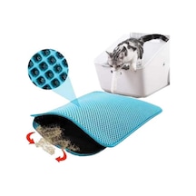 Bypet Kedi Tuvaleti Önü Elekli Kedi Kumu Paspası 60 X 40 Cm 2li