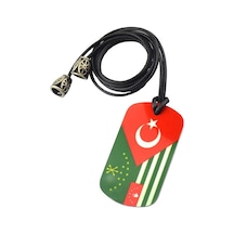 Asker Künyesi Adige-Abhaz-Türk 3'Lü Bayrak Sarı