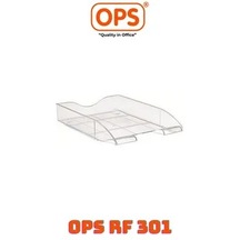 Ops 301 Tekli Evrak Rafı Şeffaf Çok Renkli