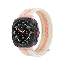 Microsonic Samsung Galaxy Uyumlu Watch Ultra Hasırlı Kordon Woven Sport Loop