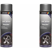 Motip Üniversal Akrilik Gümüş Jant Boyası Spreyi 500 Ml 2 Adet