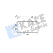 Citroen C-elysee Kalorifer Petegi 1.6 Bluehdi 2018-2019 Kale 352870