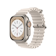Watch 42mm Ocean Kordon - Krem Diğer