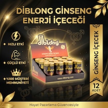 Diblong Ginsengli +18 Performans Enerji İçeceği - 12 Adet Gizli Gönderim