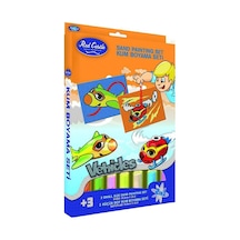 Eğitici Ve Eğlenceli Kum Boyama Seti-red Castle Uçak & Helikopter Ds-207