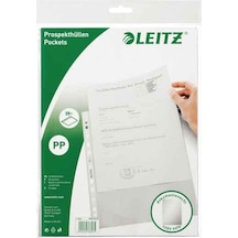 Leitz 16 Lı Koli Poşet Dosya föy Dosya Şeffaf A4 100 Lü