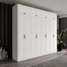 Milas 8 Kapaklı Komple Mdf Yüklüklü Gardırop Milas 8 Kapaklı Komple Mdf Yüklüklü Gardırop
