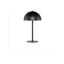 Mylights 30 Cm Başlıklı Masa Abajur Masa Lambası Gece Lambası Yatak Siyah Abajur Genc Odası Yatak Odası Salon Abajur