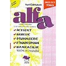 Alfa Ingilizce-Türkçe Iktisat. Hukuk. Ticaret. Terimleri Sözlüğü