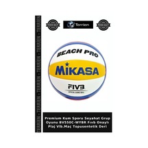Premium Kum Sporu Seyahat Grup Oyunu Bv550c-wybr Fıvb Onaylı Plaj Vlb.maç Topusentetik Deri Çok Renkli