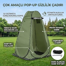 Pratikbir Giyinme Çadırı - Prova Kabini Çok Renkli