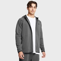 Under Armour Unstoppable Fleece Erkek Gri Polo Yaka Tişört