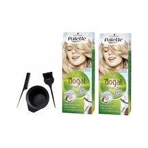 Palette Natural Saç Boya 10 - 0 Açık Papatya 2 Adet+Boyama Seti