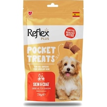 Reflex Plus Pocket Treats Deri Ve Tüy Sağlığı İçin Köpek Ödül Maması 70 Gr