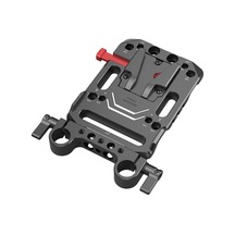 Smallrig 3016 V Montajlı Akü Plakası Çift 15mm Çubuk Kelepçesi