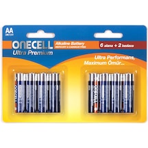 Ultra Premium Alkalin Aa Boy Pil 8li 3 Adet
