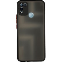 İnfinix Hot 10 Play Uyumlu Kılıf Montreal Silikon Kapak - Siyah