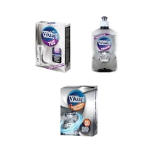 Viking Bulaşık Makinesi Tuz 1500 G  + Makine Temizleyici Toz 50 G + Parlatıcı 450 ML