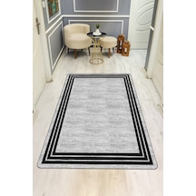 Modern Desenli Dijital Baskı Kaymaz Taban Halı H0208 Renkli