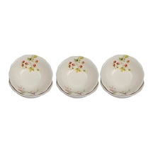 Setabıanca Stlt-4d Kase Berry Flower, 6'lı çok renkli