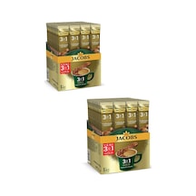 Jacobs 3'ü 1 Arada Gold Yumuşak Lezzet Kahve 2'li 40 x 18 G