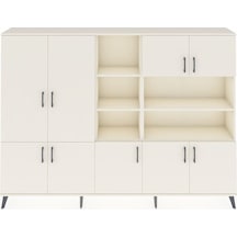 Arges Dolap 14 Raflı 9 Kapaklı 220x30x163 Aytaşı-aytaşı Aytaşı-aytaşı