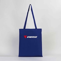 Dainese Logo Text Mavi Gabardin Bez Çanta