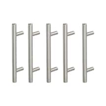 5 Adet Keijo Inox 160mm Paslanmaz Kulp Mobilya, Dolap Kulbu, Kulp Modeli Diğer