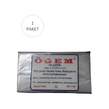 Bakkaliye Naylon Torba Beşlik 30x52 Cm 1 Kg 1 Paket Takriben 105 Adet