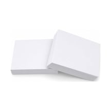 200 Adet 7 X 10 Cm Boş Not Kartı 200 Gr Kalın 1. Hamur Beyaz Kâğıt Ders Çalışma, Hediye Notu, Paket İçi Teşekkür Ve Hatırlatma Kartı