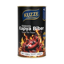 Kuzze Közlenmiş Kapya Biber Teneke 4200 G