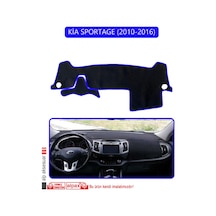 Kia Sportage 2010-2016torpido Koruma Halısı Mavi Kenar