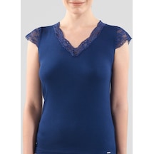 Blackspade Kadın T-Shirt 1348 - Lacivert