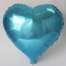 Kalp Mavi 18 İnç Folyo Balon