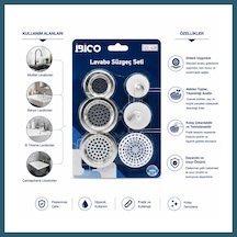 Bezos Lavabo Süzgeç Ve Tapa Seti Ob