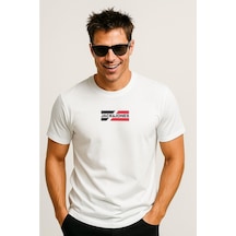 Jack & Jones Jjcorp Logolu Beyaz Erkek Tişört 12268415 Beyaz