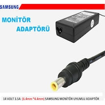 Hadron Hd8834 Samsung Uyumlu 14V 3.5A Monitör 6.4Mm 4.4Mm