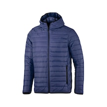 Exuma Erkek Mavi Spor Hoodie Ceket Siyah