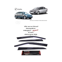 Ford Focus 2 Sunplex Marka Cam Rüzgarlığı Mugen 4'Lü