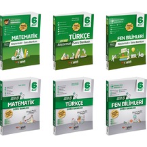 Gizli 2026 6. Sınıf Matematik + Türkçe + Fen Alıştırmalı + Usta İşi Soru Bankası Seti 6 Kitap Güncel Müfredat