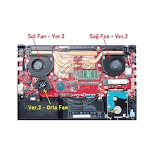 Asus Gl703gm Notebook Vga-gpu Fanı Sol V2 75641658