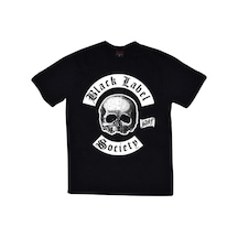 Stoned&Fame Unisex Siyah Black Label Society Baskılı T-shirt SIYAH Siyah